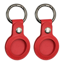 PU Leather Protective Case For AirTag Location Tracker, AirTag Holder With Key Ring For Keys, Backpack, Bag