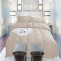 Ultra Soft Duvet Cover with Zipper Closure & 2 Matching Pillow Covers - Single/Double/King