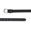 PU Leather Men's Wide Waist Belt With Silver Pin Buckle, 20mm Skinny Adjustable Waistband for Jeans, Trouser, Fashion Accessory