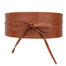 Obi Soft PU Leather Belt Wraparound Cinch Band Corset Fashion For Valentine Gift