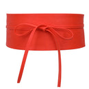 Obi Soft PU Leather Belt Wraparound Cinch Band Corset Fashion For Valentine Gift