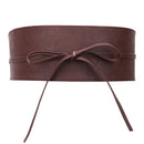 Obi Soft PU Leather Belt Wraparound Cinch Band Corset Fashion For Valentine Gift