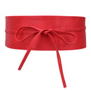 Obi Soft PU Leather Belt Wraparound Cinch Band Corset Fashion For Valentine Gift