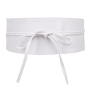 Obi Soft PU Leather Belt Wraparound Cinch Band Corset Fashion For Valentine Gift