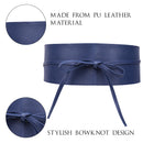 Obi Soft PU Leather Belt Wraparound Cinch Band Corset Fashion For Valentine Gift