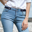 Adjustable Elasticated Buckle-Free Belt, Unisex Stretch Belt