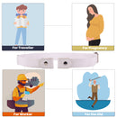 Adjustable Elasticated Buckle-Free Belt, Unisex Stretch Belt