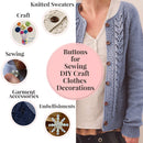 Plastic Round Buttons Hole Sewing Buttons For DIY Crafts Projects, Clothes