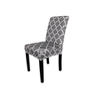 Floral Style Short Spandex Printed Dining Chair Covers Slipcover Wedding Chair Decor