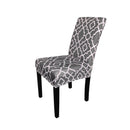 Floral Style Short Spandex Printed Dining Chair Covers Slipcover Wedding Chair Decor