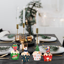 Christmas Cupcake Wrappers & Toppers Set - 48pcs