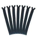 YKK Open End Nylon Black Zipper Medium Weight For Jackets, Cardigans Bag