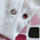 Polyester Shower Curtain, Waterproof Bath Curtain with Hooks