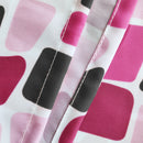 Polyester Shower Curtain, Waterproof Bath Curtain with Hooks