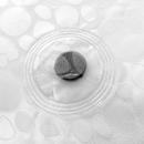 3D Effect Shower Curtain Liner Mould Mildew Resistant With 12 Curtain Hook