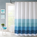 Shower Curtain With Hooks, Waterproof Polyester Fabric, Washable Bath Curtain UK