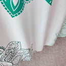 Polyester Shower Curtain, Waterproof Bath Curtain with Hooks