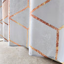 Polyester Shower Curtain, Waterproof Bath Curtain with Hooks