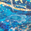 Polyester Shower Curtain, Waterproof Bath Curtain with Hooks