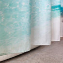 Polyester Shower Curtain, Waterproof Bath Curtain with Hooks