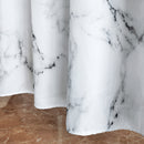 Polyester Shower Curtain, Waterproof Bath Curtain with Hooks