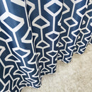 Polyester Shower Curtain, Waterproof Bath Curtain with Hooks