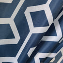 Polyester Shower Curtain, Waterproof Bath Curtain with Hooks