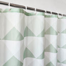 Polyester Shower Curtain, Waterproof Bath Curtain with Hooks
