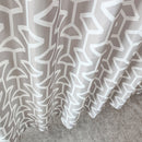 Polyester Shower Curtain, Waterproof Bath Curtain with Hooks