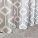 Polyester Shower Curtain, Waterproof Bath Curtain with Hooks