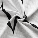 Polyester Shower Curtain, Waterproof Bath Curtain with Hooks