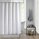 Shower Curtain With Hooks, Waterproof Polyester Fabric, Washable Bath Curtain UK
