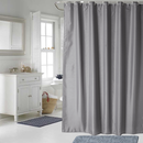 Shower Curtain With Hooks, Waterproof Polyester Fabric, Washable Bath Curtain UK