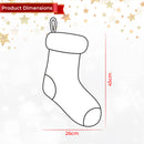 Hessian Burlap Christmas Stocking Linen Sack