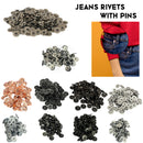 Hat Rivets Studs Buttons 7mm Denim Jeans Decorative Rivets For Fashion Accessories Clothing