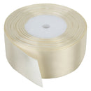40mm/50mm Double Sided Satin Polyester Ribbon For DIY Art & Craft, Gift Wrapping - 25 Metres
