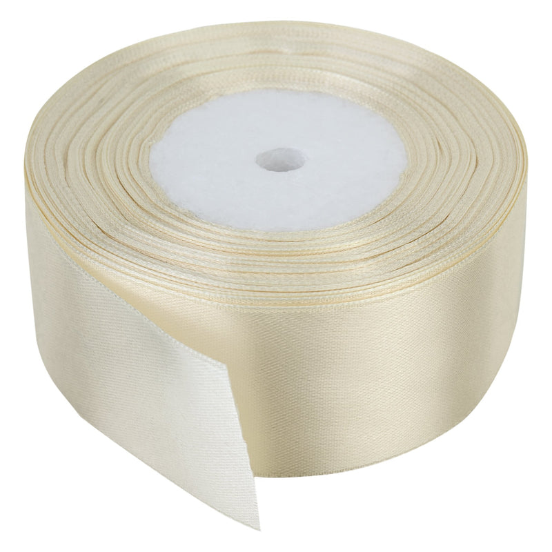 40mm/50mm Double Sided Satin Polyester Ribbon For DIY Art & Craft, Gift Wrapping - 25 Metres