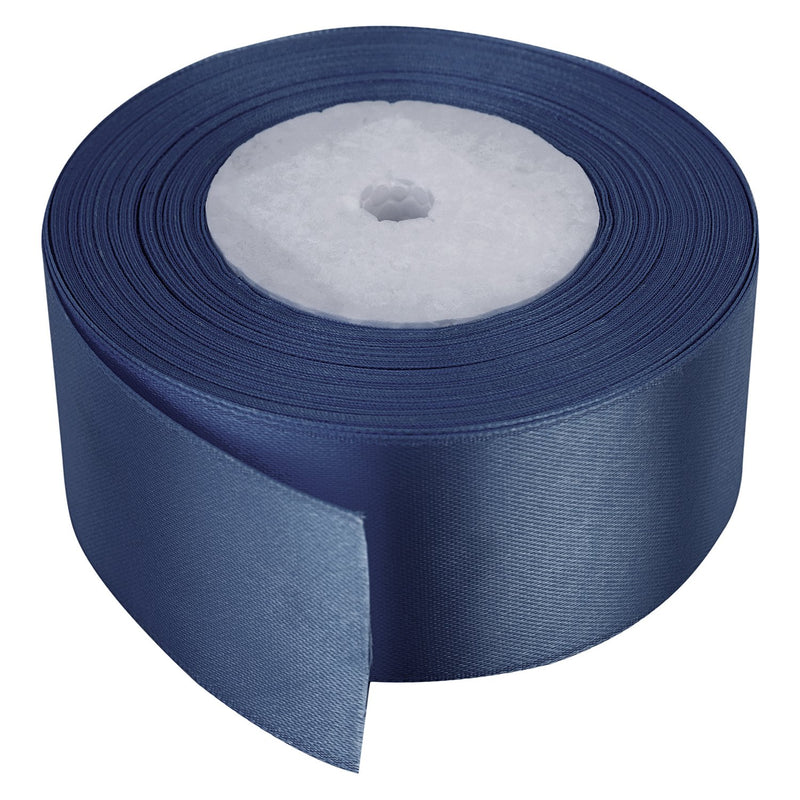 40mm/50mm Double Sided Satin Polyester Ribbon For DIY Art & Craft, Gift Wrapping - 25 Metres