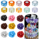 40mm/50mm Double Sided Satin Polyester Ribbon For DIY Art & Craft, Gift Wrapping - 25 Metres