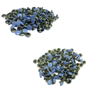 10mm Double Cap Tubular Rivets, 100 Set Leather Rivets for Clothing Repair, DIY Leathercrafts
