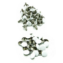 10mm Double Cap Tubular Rivets, 100 Set Leather Rivets for Clothing Repair, DIY Leathercrafts