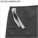 Ultra Soft Duvet Cover with Zipper Closure & 2 Matching Pillow Covers - Single/Double/King