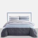 Printed Duvet Cover with Zipper Closure & Matching Pillow Covers - Single/Double/King