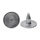 Gunmetal Skull Head Rivets With Pin Fixing Hand Tool Dies For DIY Craft Project, Leathercraft