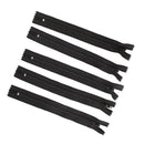 YKK Nylon Closed End Black Ziper Heavy Duty Metal Teeth For Dress & Skirt Zip