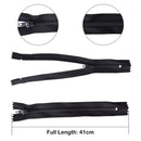 YKK Nylon Closed End Black Ziper Heavy Duty Metal Teeth For Dress & Skirt Zip