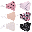 Cotton Face Mask With Filter Pocket, 2/3 Layer Mask, Washable, Reusable, Breathable