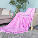Flannel Fleece Throw Super Soft Velvet-Touch Luxury Snuggle Blanket