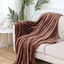Flannel Fleece Throw Super Soft Velvet-Touch Luxury Snuggle Blanket