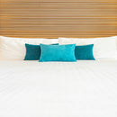 Satin Stripe Cotton Fitted Sheet - Single/Double/King/Super King